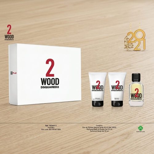 2 Wood EDT 50ml Gift Set