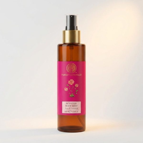 Rose and Cardamom Scented Body Mist, 130ml